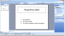 PowerPoint 2003 - скриншот N1